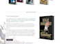 do author website, book launch website, ebook website, book author landing page